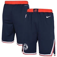 Youth Nike Navy LA Clippers Icon Swingman Shorts