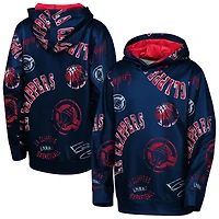 Youth Outerstuff  Navy LA Clippers Moving Violation Hoodie