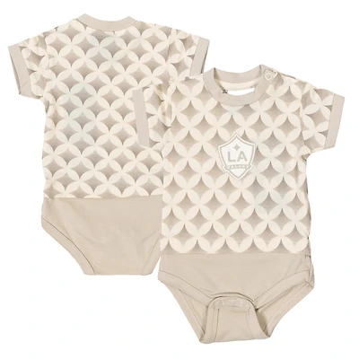 Body t-shirt imprimé LA Galaxy crème pour bébé Sport Design Sweden