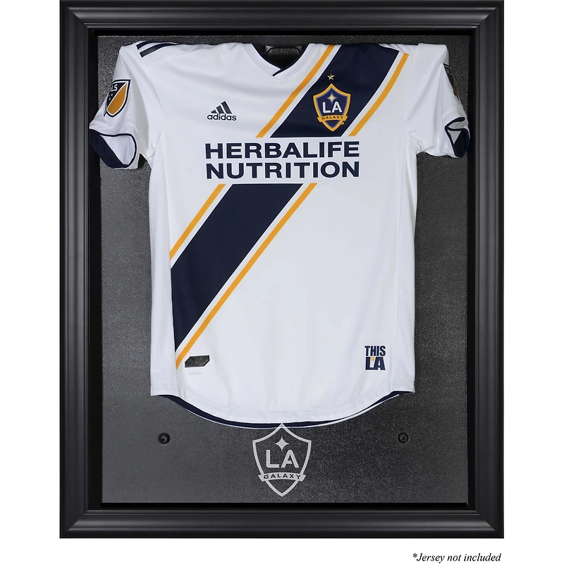 LA Galaxy noir encadré Team Logo Jersey vitrine