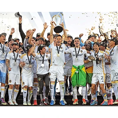 LA Galaxy Unsigned 2024 MLS Cup Champions Celebration Photograph