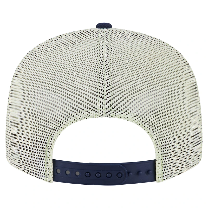 Men's New Era  Navy LA Galaxy Neon 9FIFTY Snapback Hat