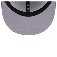 Men's New Era  Navy LA Galaxy Neon 9FIFTY Snapback Hat