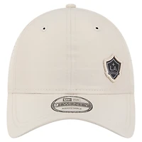 Men's New Era  Tan LA Galaxy Active 9TWENTY Adjustable Hat