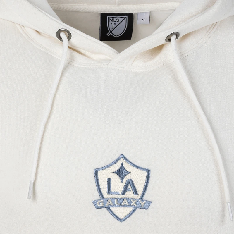 Sweat à capuche décontracté crème LA Galaxy On The Go pour homme
