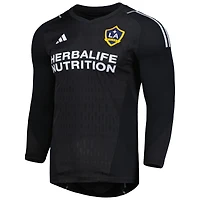 Men's adidas Black LA Galaxy 2023 Goalkeeper Long Sleeve Replica Jersey