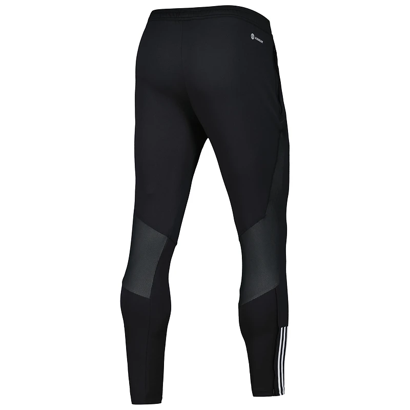 Men's adidas Black LA Galaxy 2023 On-Field Team Crest AEROREADY Training Pants