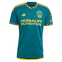 Men's adidas Gabriel Pec Green LA Galaxy 2024 Kit Authentic Player Jersey