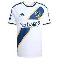 Men's adidas Gabriel Pec White LA Galaxy 2026 The VeloCITY Kit On-Field Authentic Patch Jersey