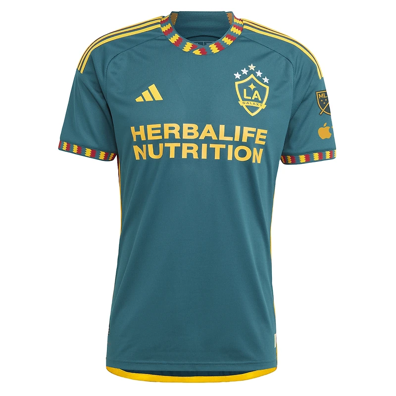 Men's adidas Gastón Brugman Green LA Galaxy 2023 Kit Authentic Player Jersey