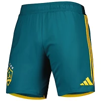 Short adidas LA Galaxy 2023 extérieur AEROREADY Authentic pour homme vert