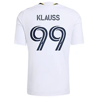 Maillot réplique adidas João Klauss blanc LA Galaxy 2026 The VeloCITY pour homme