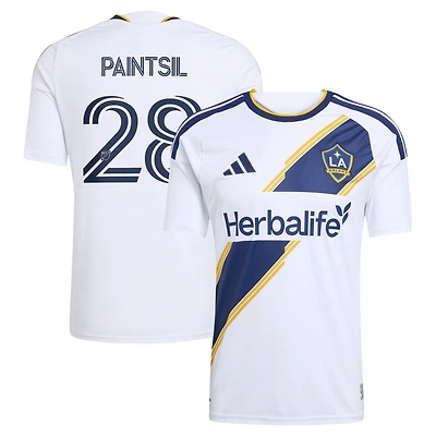 Men's adidas Joseph Paintsil White LA Galaxy 2026 The VeloCITY Kit Replica Jersey
