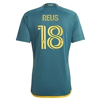 Men's adidas Marco Reus Green LA Galaxy 2024 Kit Replica Player Jersey