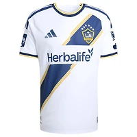 Men's adidas Marco Reus White LA Galaxy 2026 The VeloCITY Kit On-Field Authentic Patch Jersey