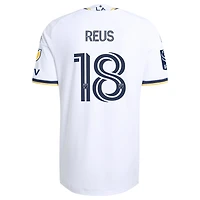 Maillot authentique adidas Marco Reus blanc LA Galaxy 2026 The VeloCITY Kit pour homme