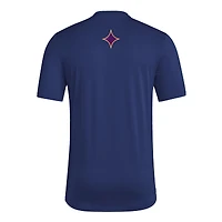 Men's adidas  Navy LA Galaxy 2025 Jersey Hook AEROREADY T-Shirt