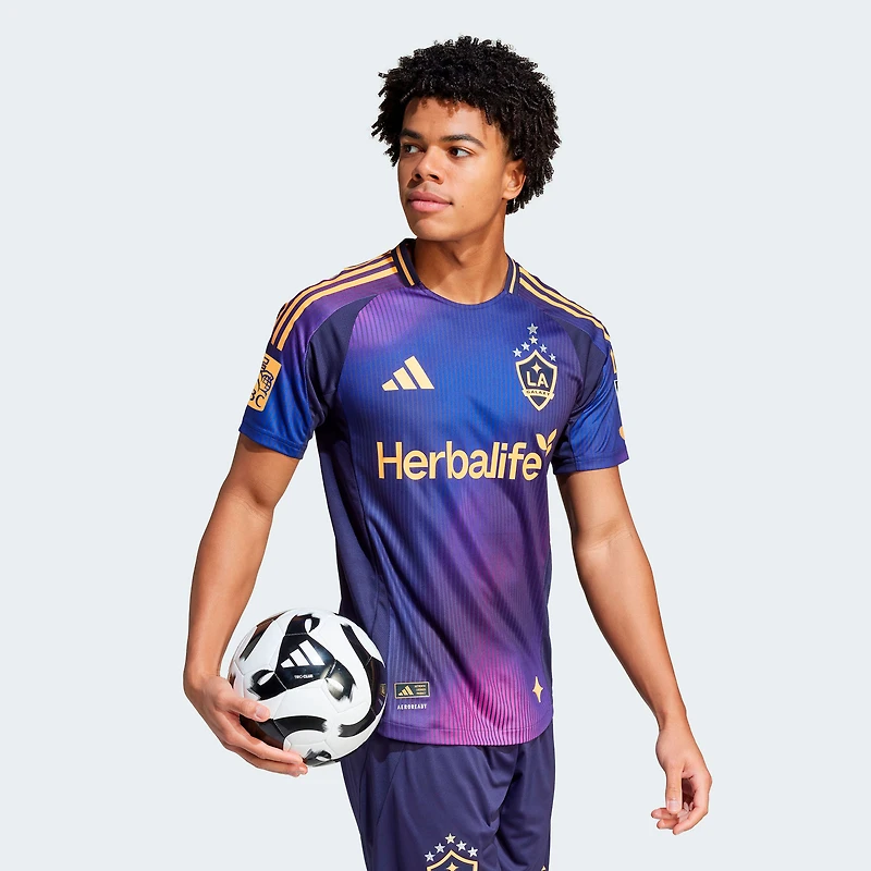 Men's adidas Navy LA Galaxy 2025 RIZON Authentic Jersey