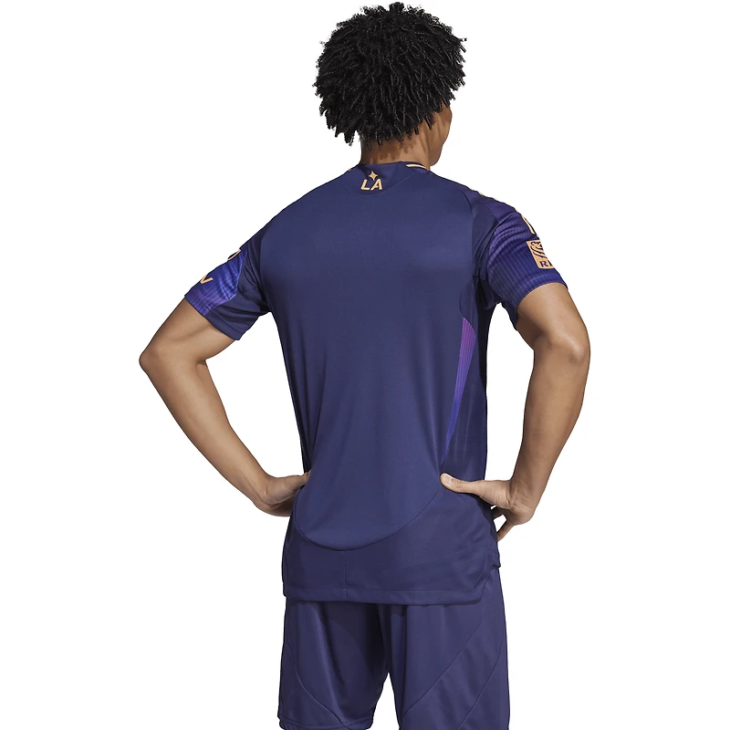 Men's adidas White LA Galaxy 2026 The VeloCITY Kit On-Field Authentic Patch Jersey