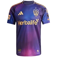 Men's adidas White LA Galaxy 2026 The VeloCITY Kit On-Field Authentic Patch Jersey