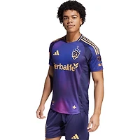Men's adidas White LA Galaxy 2026 The VeloCITY Kit On-Field Authentic Patch Jersey