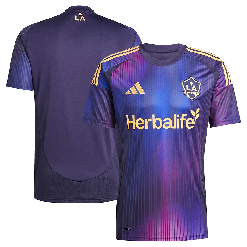 Maillot adidas LA Galaxy 2025 RIZON Replica bleu marine pour homme