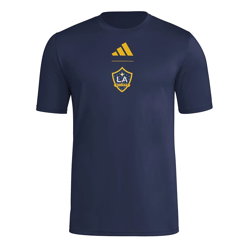 T-shirt adidas LA Galaxy 2026 bleu marine pour homme