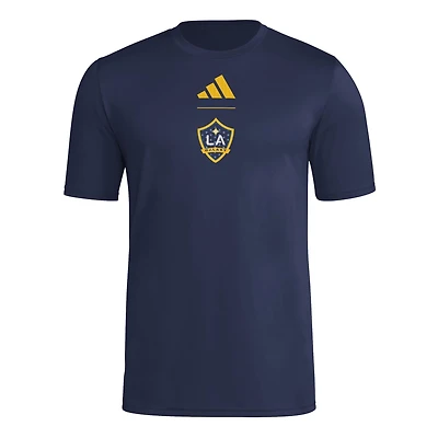 T-shirt adidas LA Galaxy 2026 bleu marine pour homme