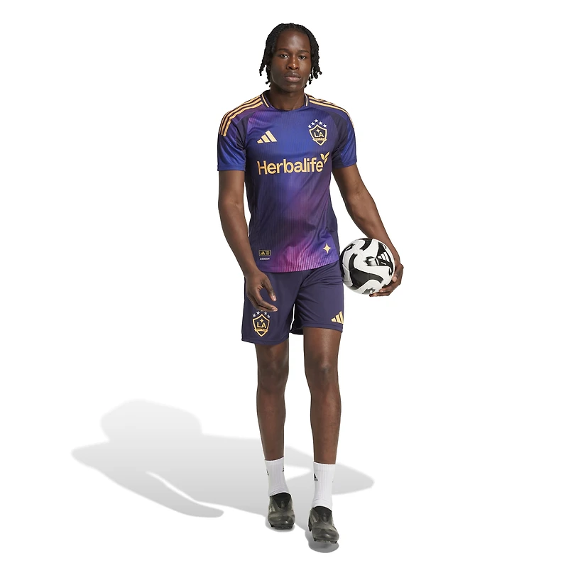 Men's adidas  Navy LA Galaxy Away 2025 RIZON Authentic Shorts