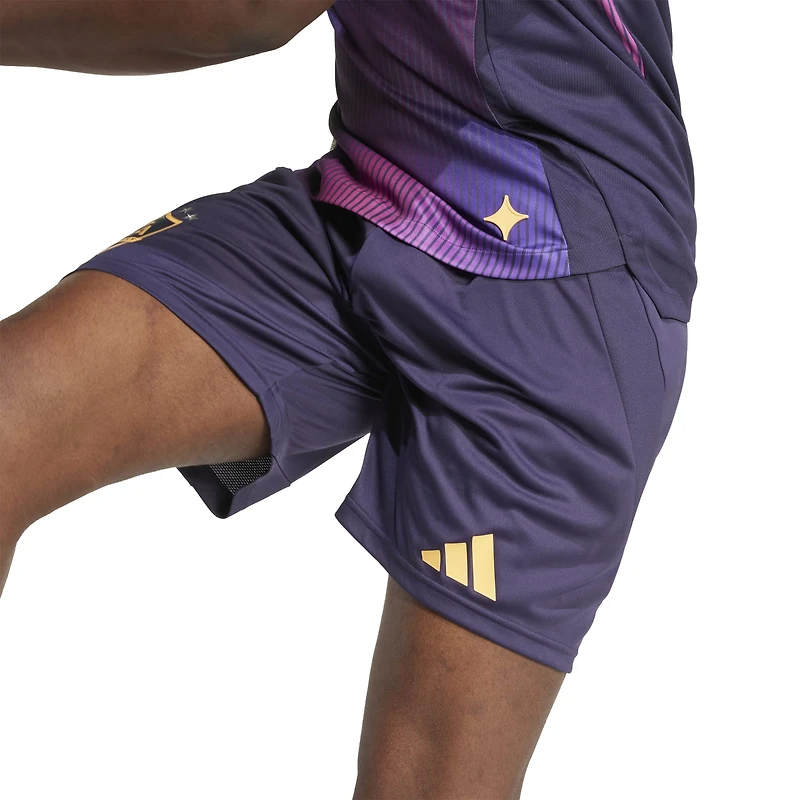 Men's adidas  Navy LA Galaxy Away 2025 RIZON Authentic Shorts