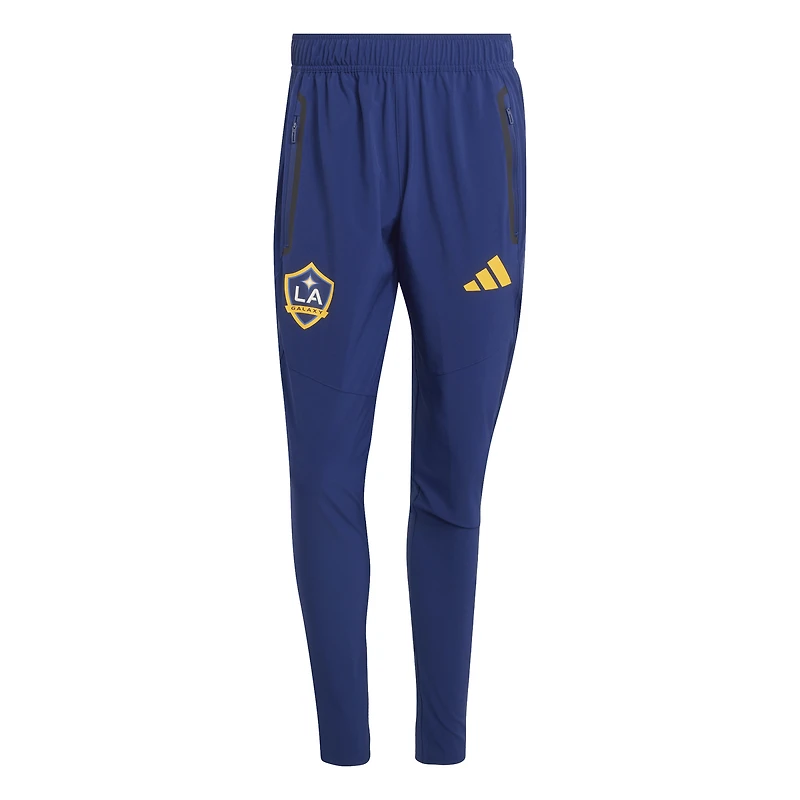 Pantalon de voyage adidas LA Galaxy Tiro pour hommes bleu marine