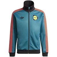 Men's adidas Originals Green LA Galaxy 2024 Anthem Full-Zip Jacket