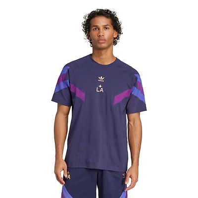 Men's adidas Originals  Navy LA Galaxy Culturewear Collection Fashion Jersey