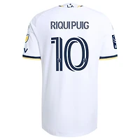 Maillot authentique adidas Riqui Puig blanc LA Galaxy 2026 The VeloCITY Kit pour homme