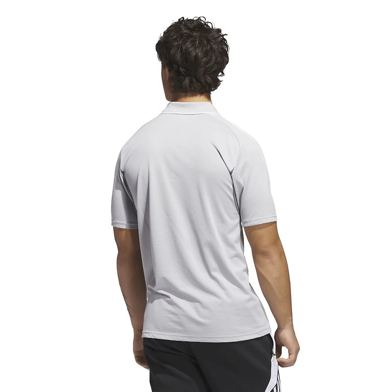 Polo d'entraînement adidas Silver LA Galaxy 2025 pour homme
