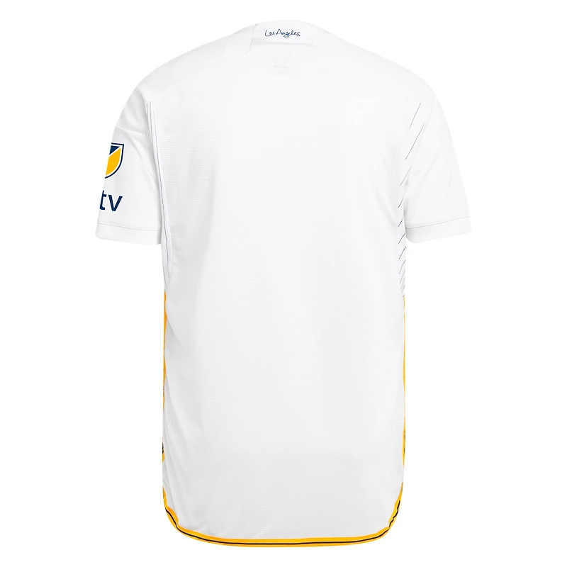 Men's adidas  White LA Galaxy 2024 Angeleno Kit Authentic Jersey
