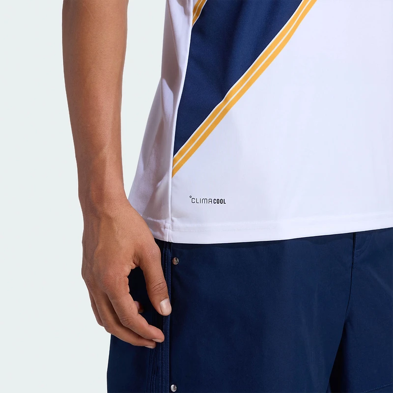 Men's adidas White LA Galaxy 2026 The VeloCITY Kit Replica Jersey