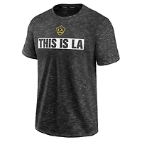 T-shirt LA Galaxy anthracite de marque Fanatics pour hommes