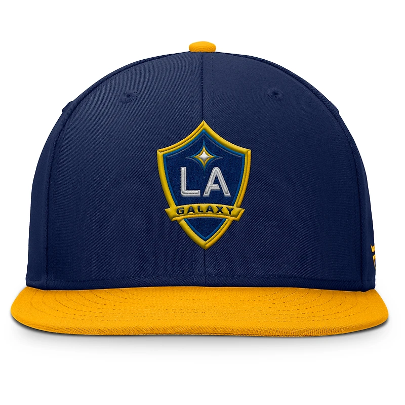 Casquette snapback Fanatics bleu marine LA Galaxy Batters Box pour homme