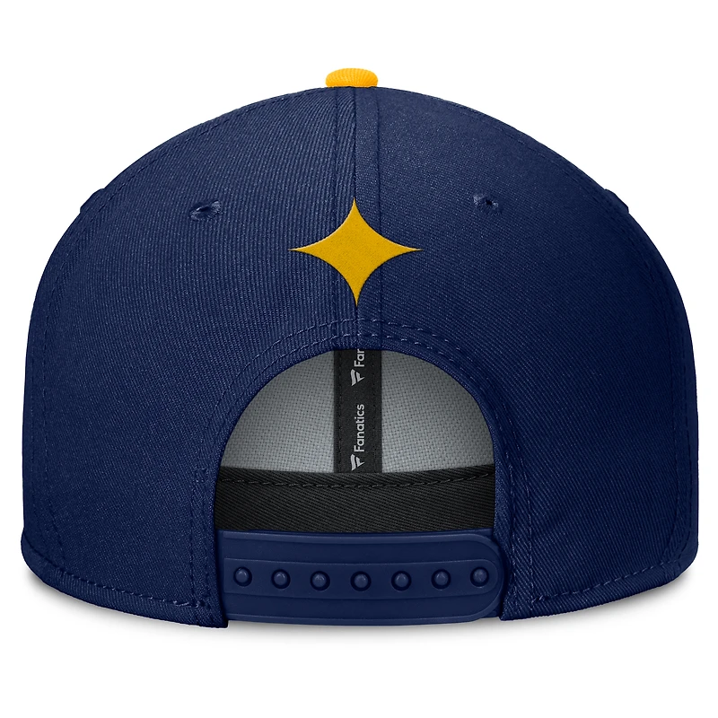 Casquette snapback Fanatics bleu marine LA Galaxy Batters Box pour homme
