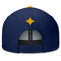 Casquette snapback Fanatics bleu marine LA Galaxy Batters Box pour homme