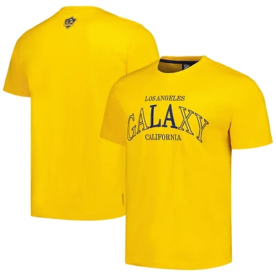 T-shirt doré LA Galaxy Round Heavy pour hommes