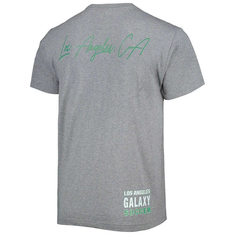 T-shirt LA Galaxy City gris Mitchell & Ness pour hommes