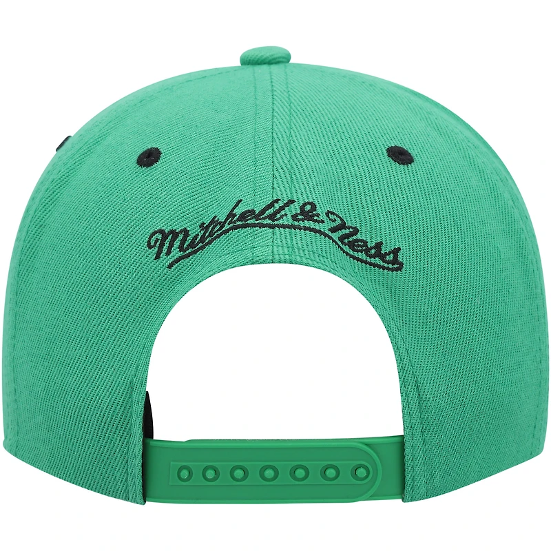Men's Mitchell & Ness Green LA Galaxy Breakthrough Snapback Hat