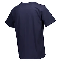 Men's Navy LA Galaxy Multi-Layer Primary Logo Heavyweight Relaxed T-Shirt