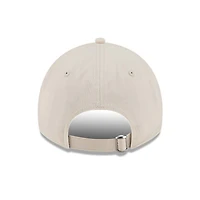 Casquette ajustable New Era beige LA Galaxy Micro Team Logo 9TWENTY pour homme
