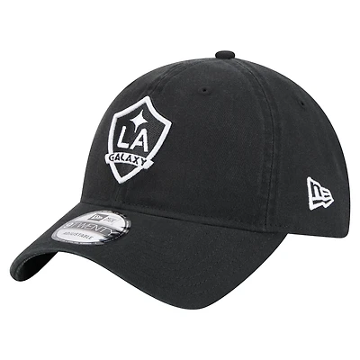 Men's New Era  Black LA Galaxy 2025 Kickoff 9TWENTY Adjustable Hat