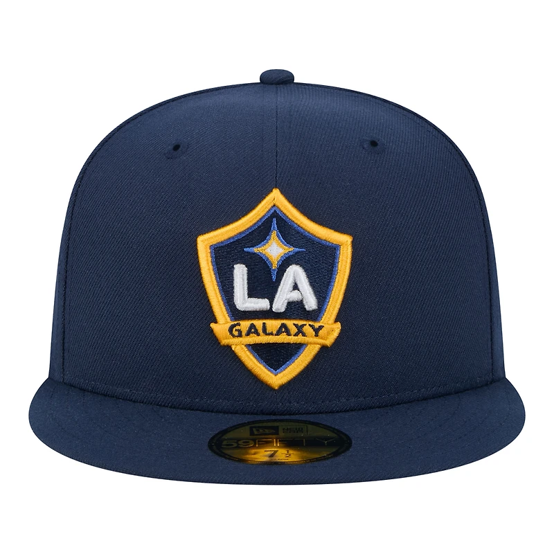 Men's New Era Blue LA Galaxy Kickoff 59FIFTY Fitted Hat