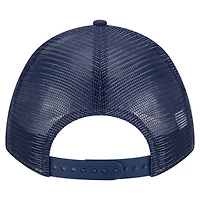 Men's New Era Light Blue LA Galaxy Color Pack 9FORTY A-Frame Adjustable Trucker Hat