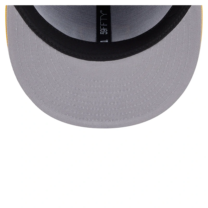 Men's New Era  Navy LA Galaxy 2025 Kickoff 59FIFTY Fitted Hat